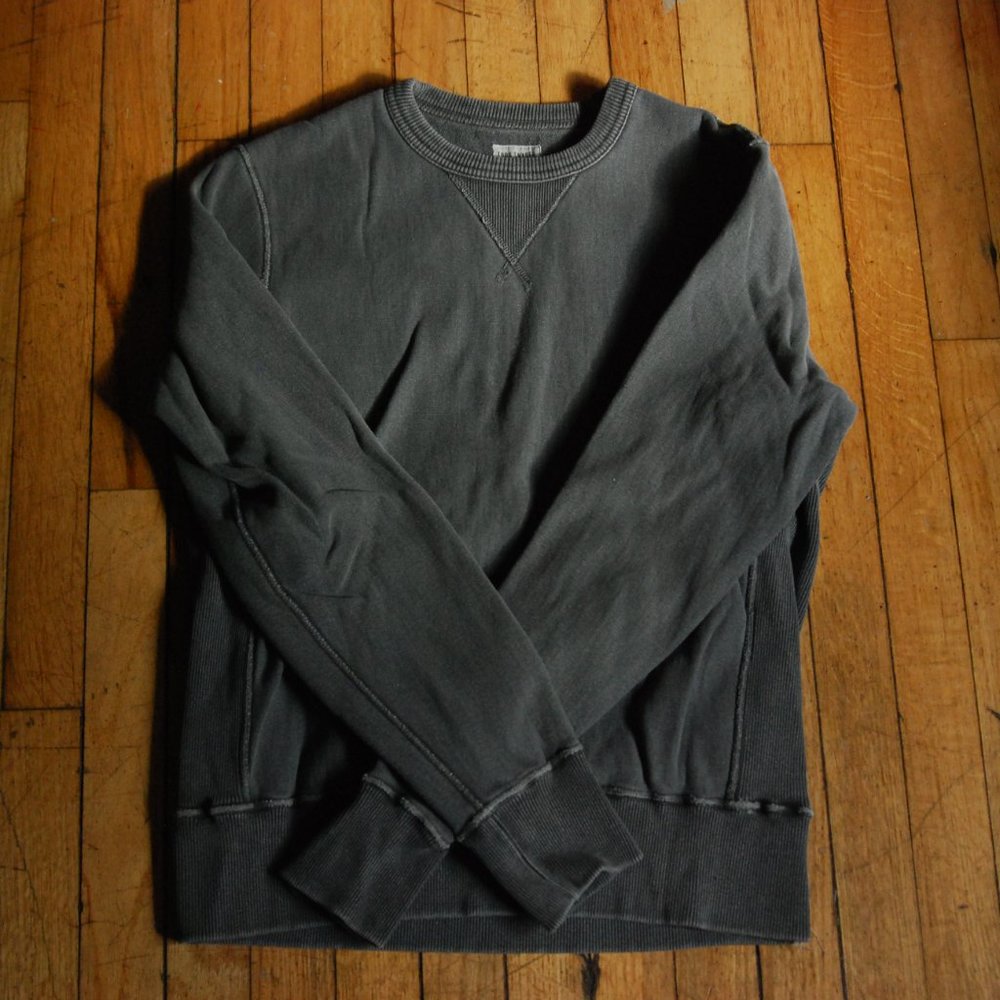 Todd Snyder Faded Olive Green Crew Neck Sweater Cotton Men's Size Small S